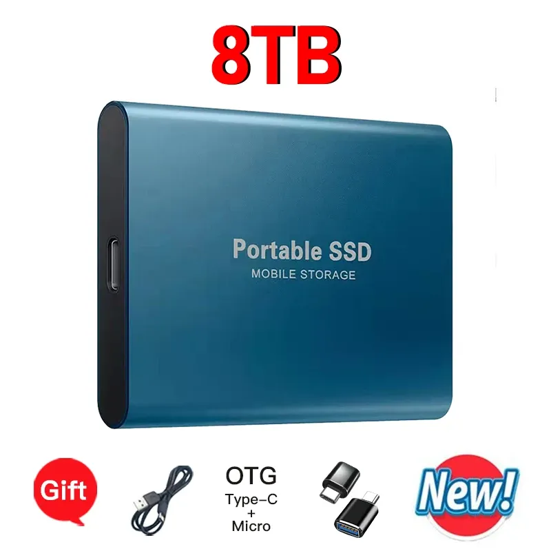 Disque SSD portable USB 3.2 Type-C pour ordinateur portable, PC et Mac 26