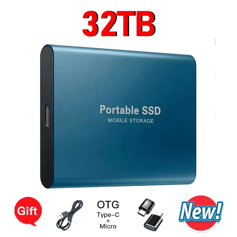 Disque SSD portable USB 3.2 Type-C pour ordinateur portable, PC et Mac 29