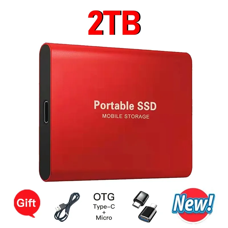 Disque SSD portable USB 3.2 Type-C pour ordinateur portable, PC et Mac 32