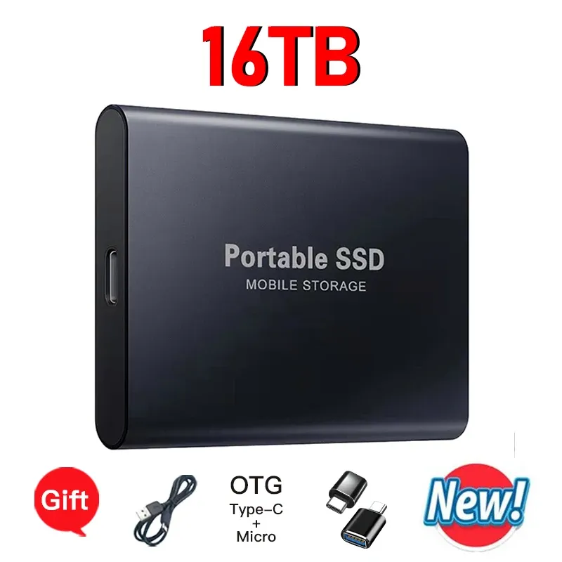 Disque SSD portable USB 3.2 Type-C pour ordinateur portable, PC et Mac 25