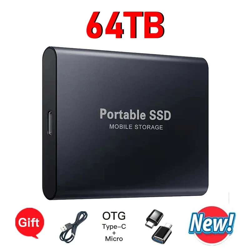 Disque SSD portable USB 3.2 Type-C pour ordinateur portable, PC et Mac 8