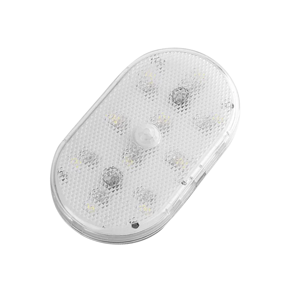 Lampe LED avec détecteur de mouvement, batterie 650 mAh, rechargeable par USB, détection automatique par induction, sans fil, pour coffre de voiture 6