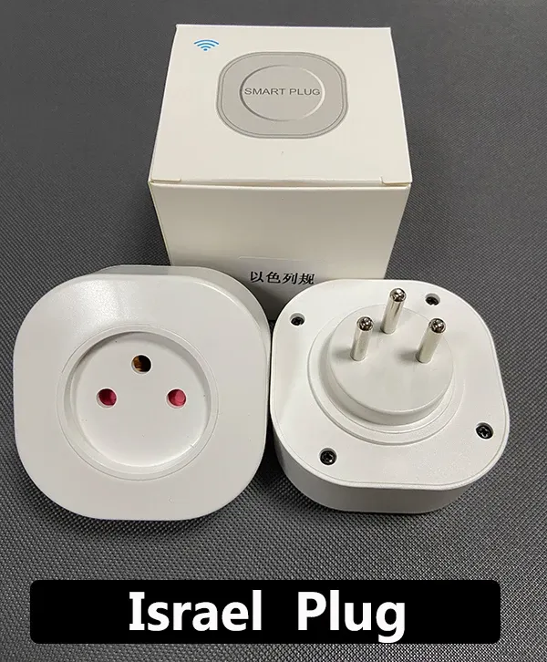 Prise connectée Wi-Fi intelligente 16 A, norme israélienne, compatible Alexa, Google Home et Assistant, contrôlable via l'application Tuya Smart Life 7