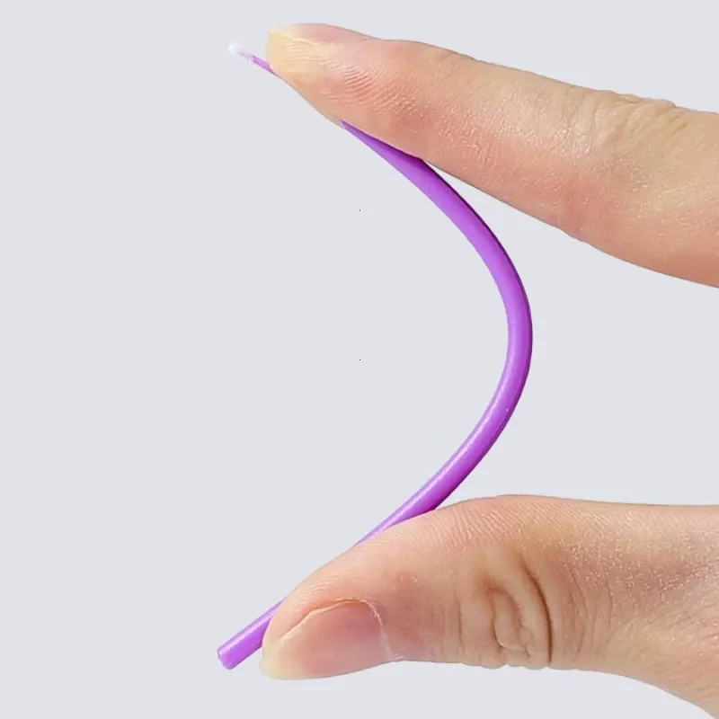 Brosses de nettoyage de cils, lot de 100, micro-cotons-tiges, brosses de maquillage à usage unique pour un nettoyage précis, outils de nettoyage beauté 3