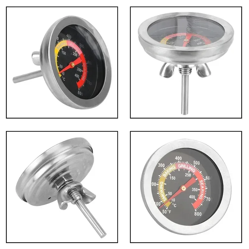 Thermomètre de cuisine numérique à lecture instantanée 0-400 °C pour la cuisson, la pâtisserie, le barbecue, le fumoir et le grill 6