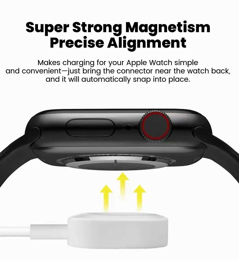 Chargeur magnétique pour Apple Watch, présentation du produit