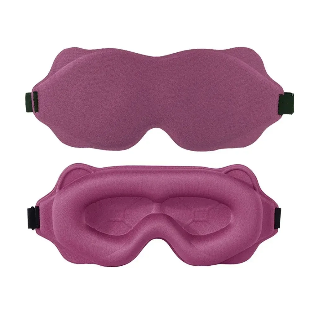 Masque de sommeil 6D occultant en mousse à mémoire de forme 9