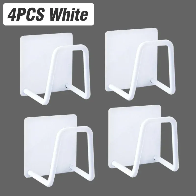 Support mural auto-adhésif en acier inoxydable pour évier de cuisine, porte-éponges, égouttoir, support pour planche à découper, organisateur de rangement 18