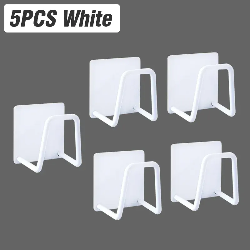Support mural auto-adhésif en acier inoxydable pour évier de cuisine, porte-éponges, égouttoir, support pour planche à découper, organisateur de rangement 21