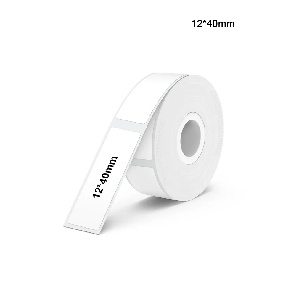 Mini-imprimante thermique portable Marklife P12 – Étiqueteuse pour autocollants adhésifs, compatible étiquettes P12 et 1PK en rouleau continu 15