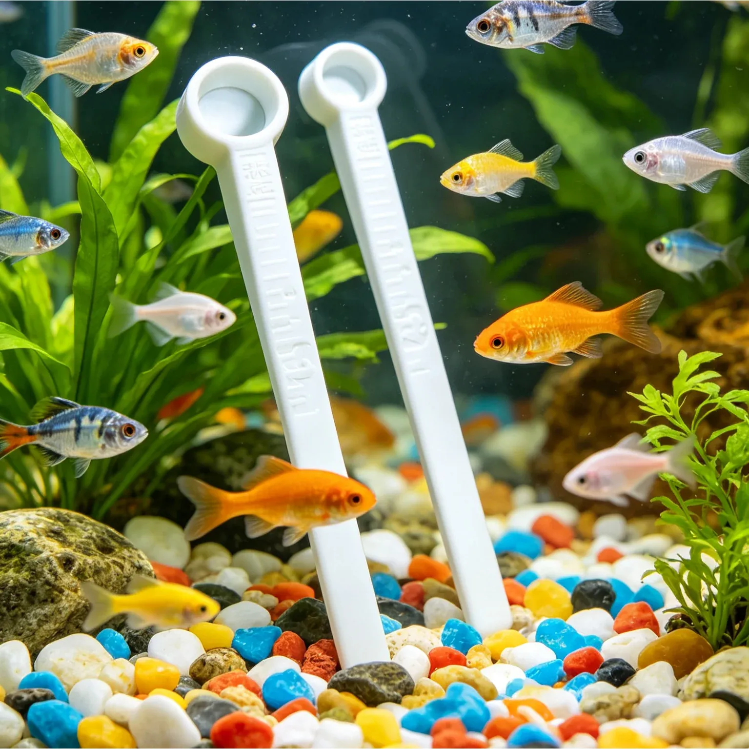 Cuillères doseuses de précision pour poissons d'aquarium (0,02 g / 0,1 g / 0,25 g) - Lot de 3 6