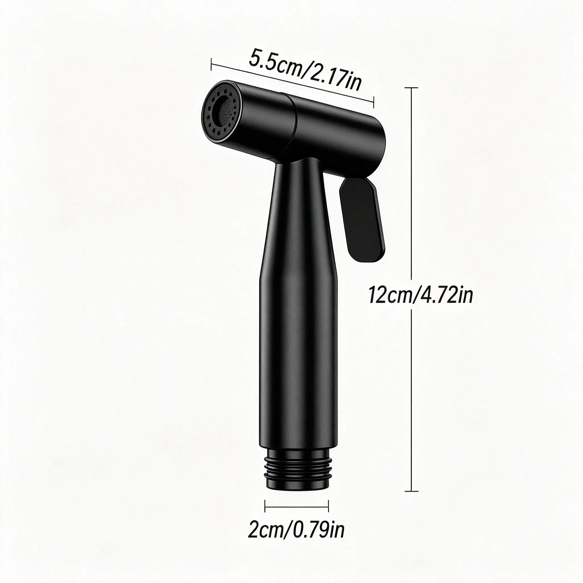 Pulvérisateur de bidet mural à double commande pour toilettes, Shattaf portable avec tuyau, pistolet de nettoyage multifonction pour hygiène féminine 6