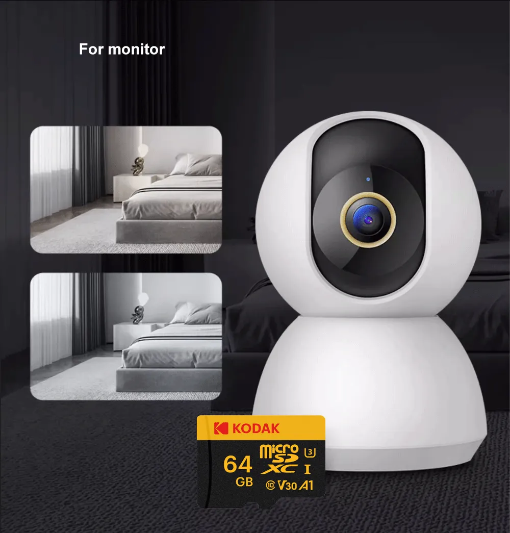 Carte mémoire microSD Kodak, compatibilité