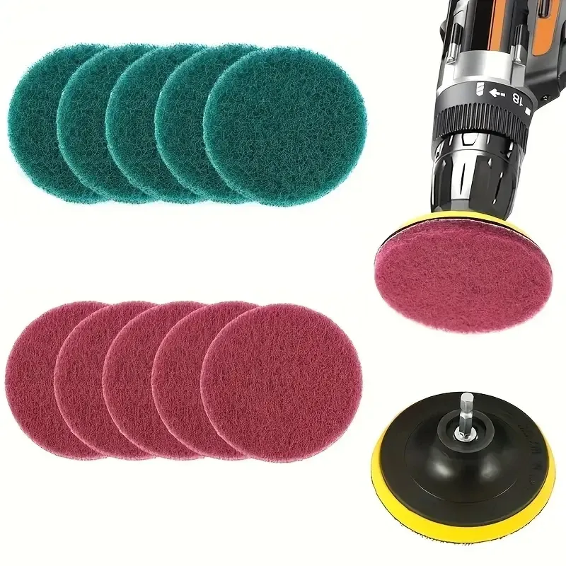 Brosse de nettoyage en action