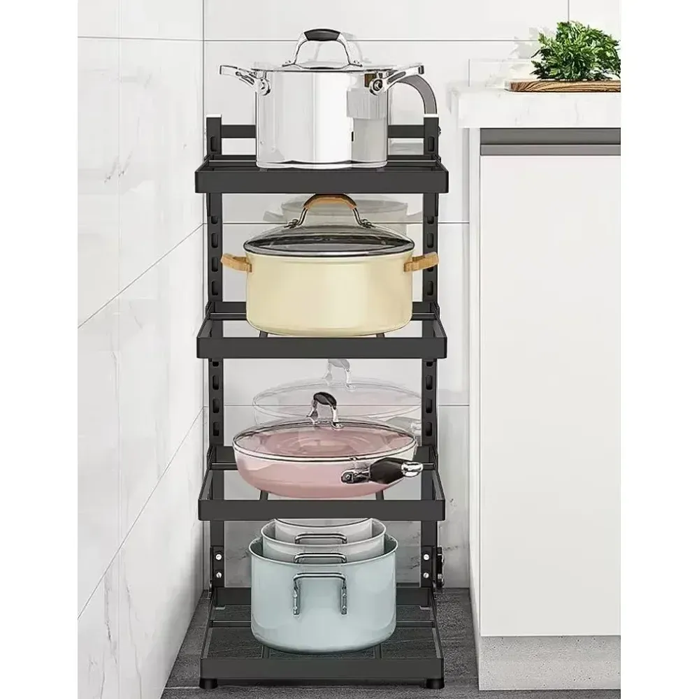 Organisateur de cuisine vue de côté