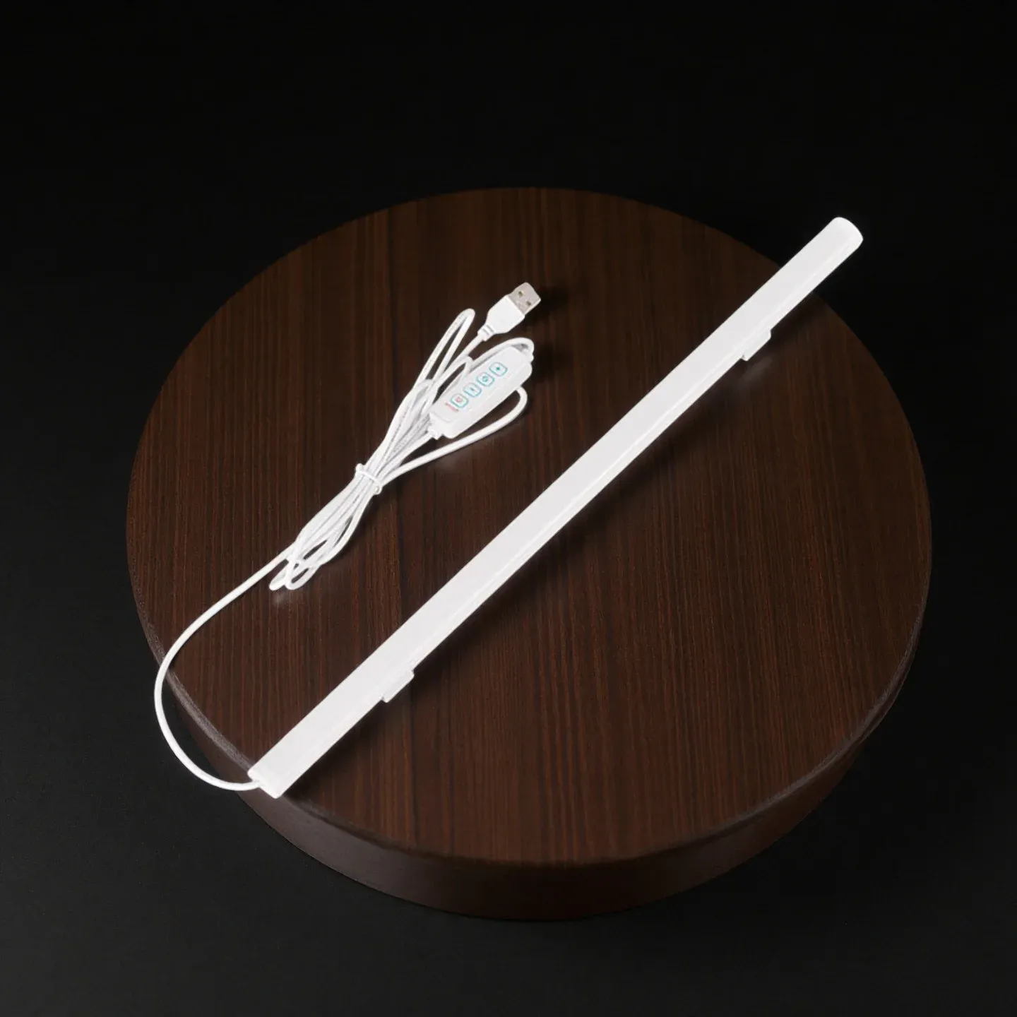 Lampe LED magnétique rechargeable USB à 3 couleurs, réglable en intensité, 20 cm à 50 cm, pour lecture et bureau 1