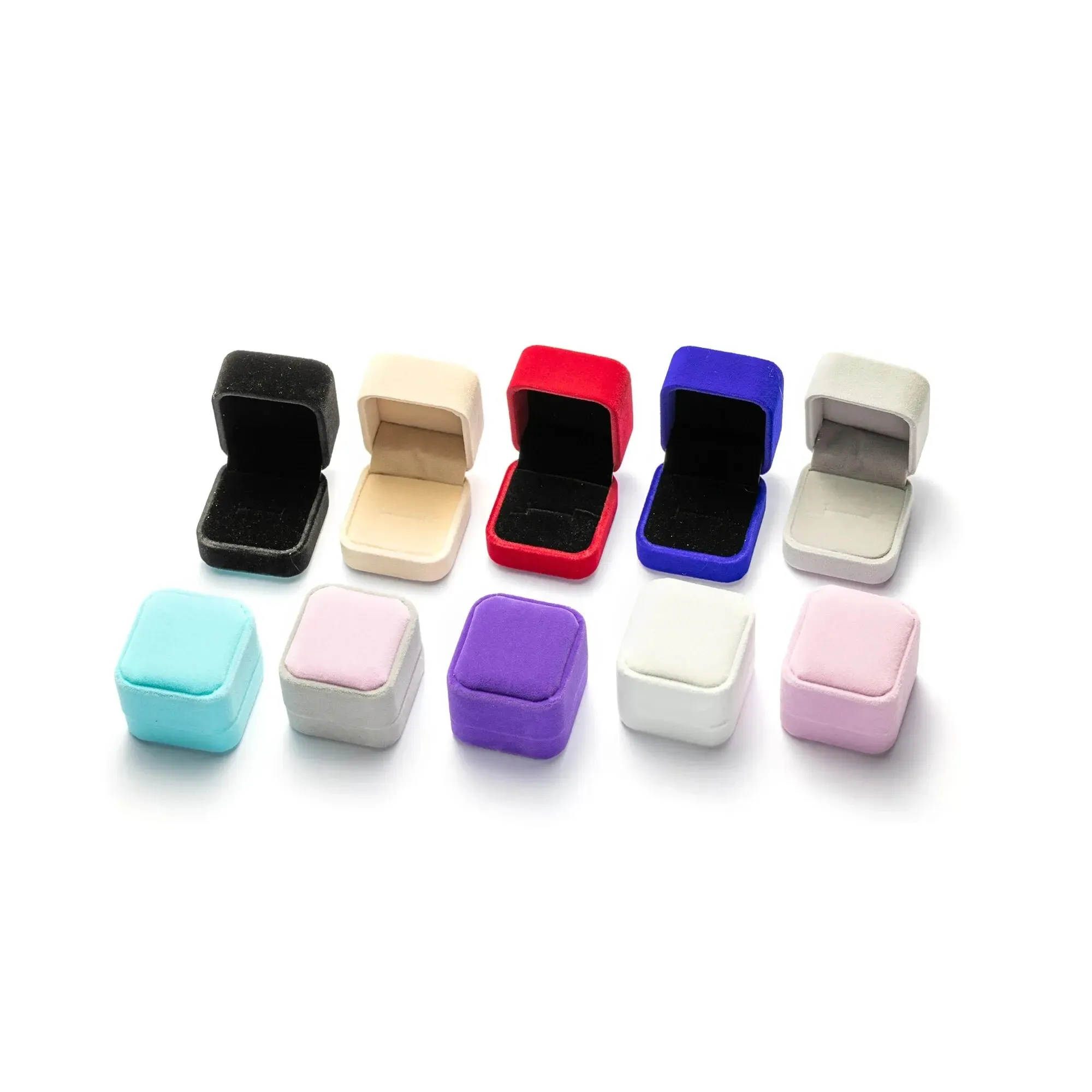 Emballage pour bijoux : boîte à bagues, organisateur de colliers et support pour boucles d'oreilles 4