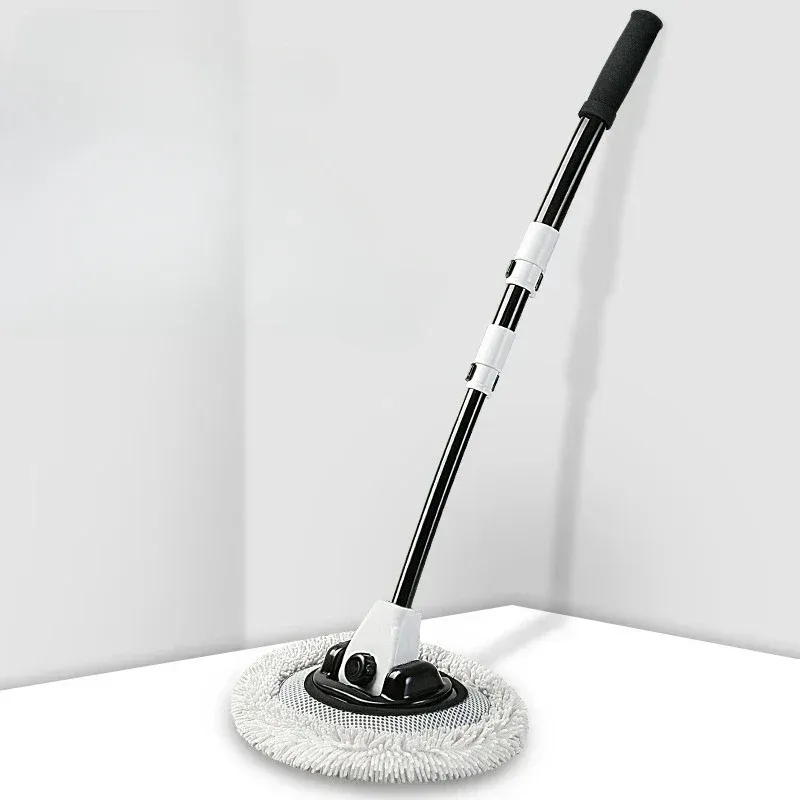Brosse de lavage pour voiture télescopique à long manche, poils doux en chenille, idéale pour vitres et carrosserie 7