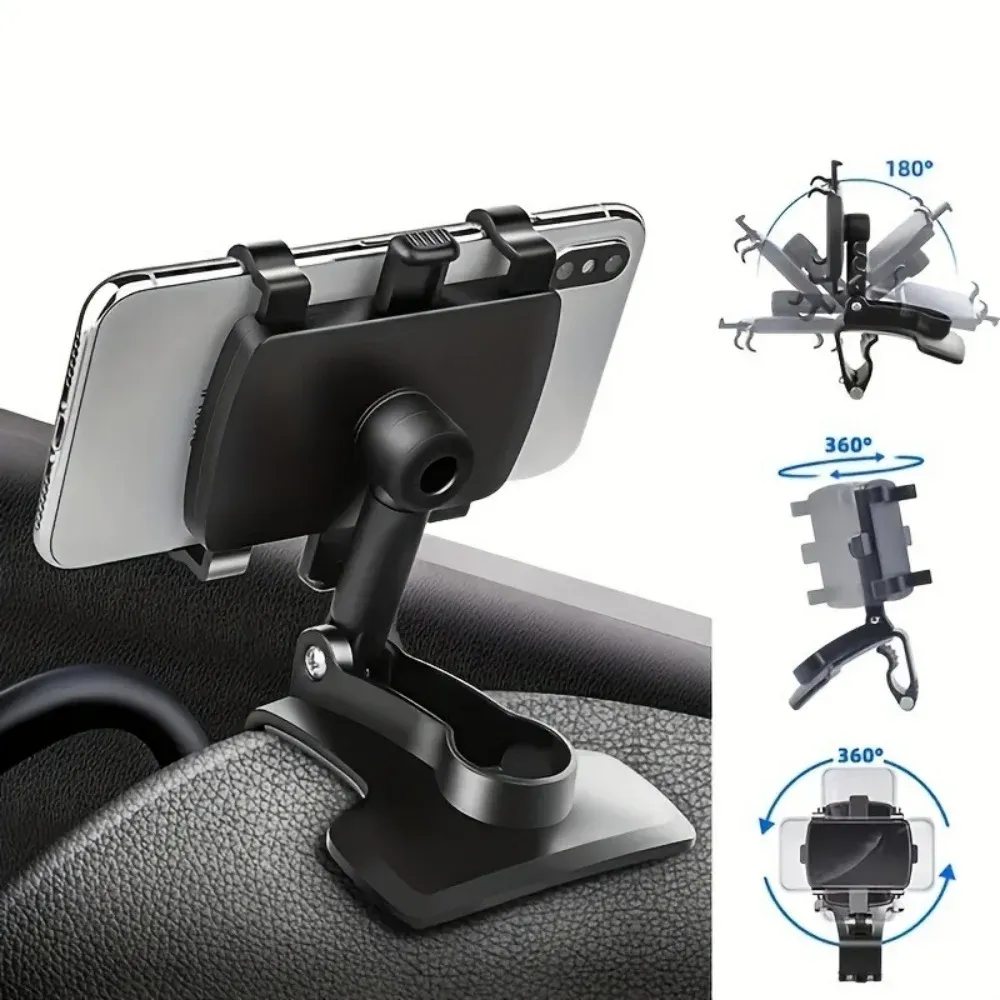 Support de téléphone installé dans l'habitacle