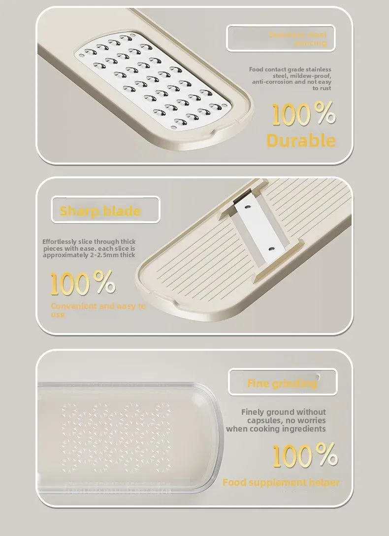 Détail du design du broyeur de cuisine multifonctionnel