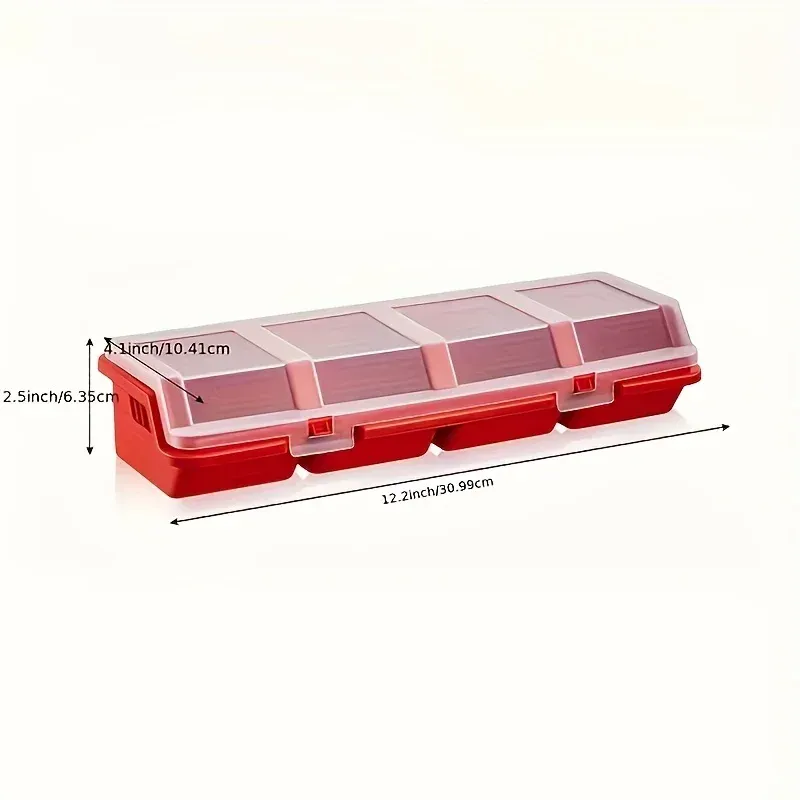 Boîte de rangement en situation d'utilisation