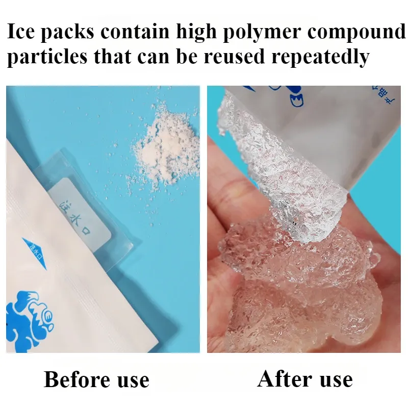 100 ml/400 ml, compresses de gel réutilisables pour blessures, soulagement de la douleur, sacs de gel chaud et froid, sûrs et écologiques. 4