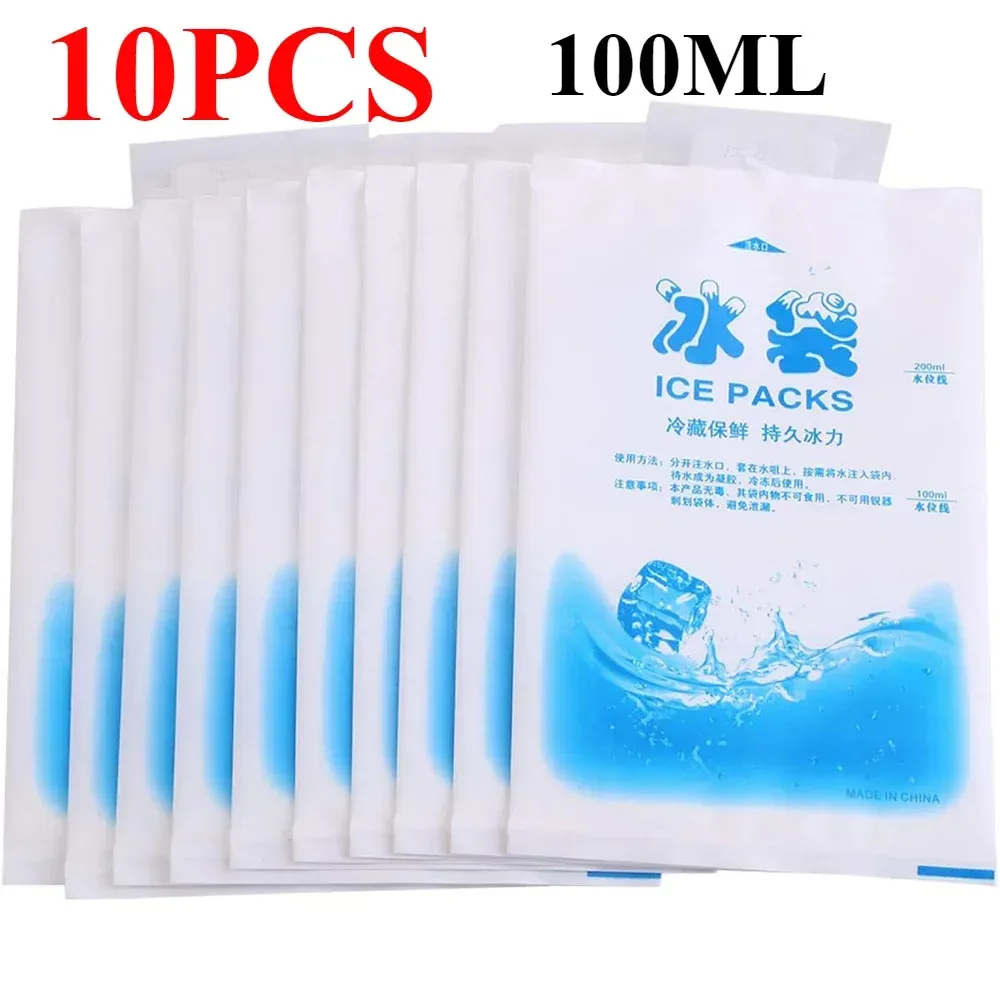 100 ml/400 ml, compresses de gel réutilisables pour blessures, soulagement de la douleur, sacs de gel chaud et froid, sûrs et écologiques. 11