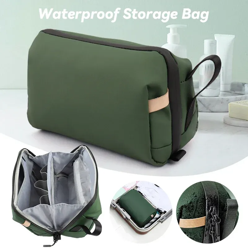 Trousse de Toilette de Voyage avec Séparation Humide/Sec - Grande Capacité - Image 1