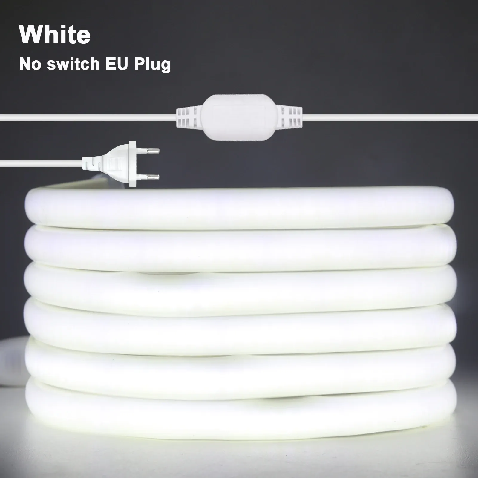 Bande LED COB 220V flexible et étanche avec variateur et kit d'alimentation, 288 LED, 3000K / 4000K / 6000K, éclairage décoratif pour cuisine 13