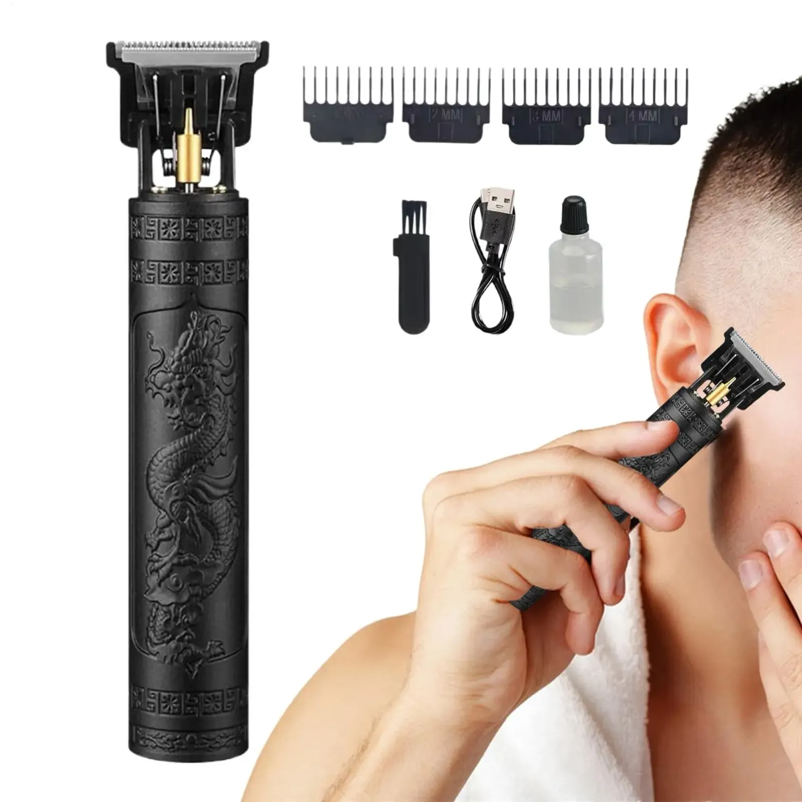 Tondeuse à cheveux sans fil USB, vue principale