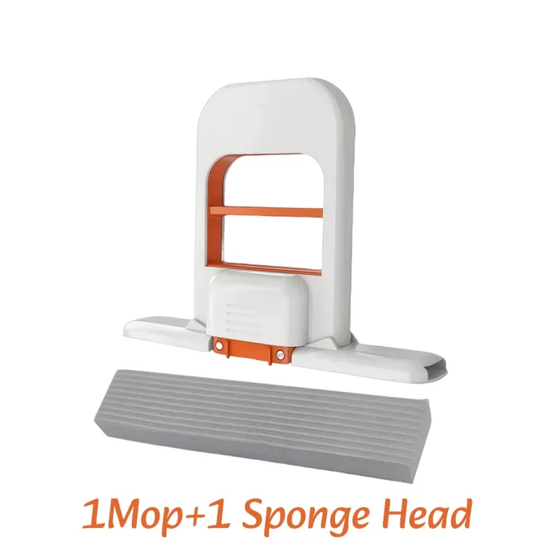 Mini serpillière pliable à essorage automatique, outil de nettoyage polyvalent et durable pour la maison, la salle de bain, la cuisine et les plans de travail 12