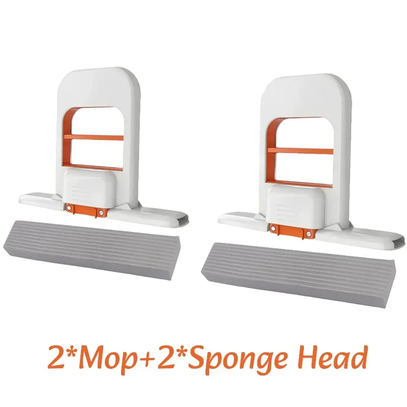 Mini serpillière pliable à essorage automatique, outil de nettoyage polyvalent et durable pour la maison, la salle de bain, la cuisine et les plans de travail 8