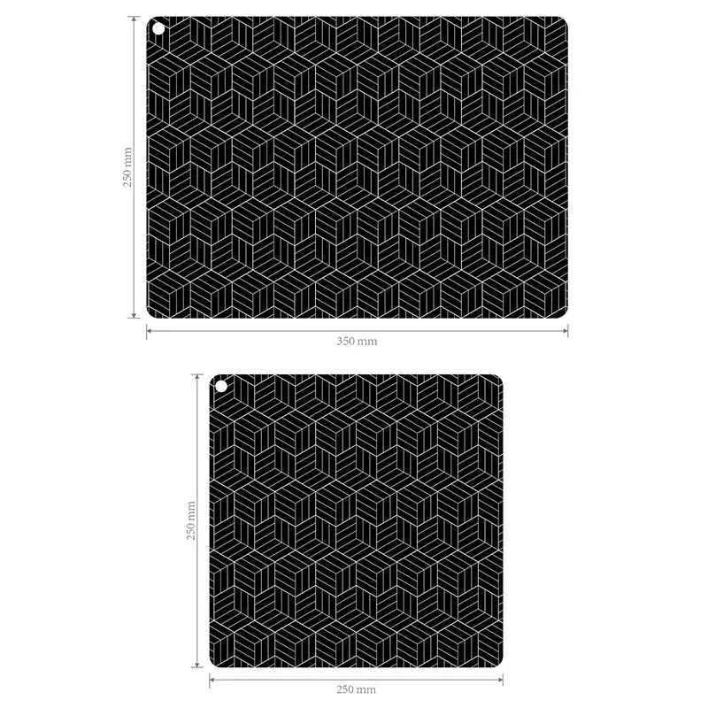 Tapis de protection en silicone pour plaque de cuisson à induction, résistant à la chaleur 5