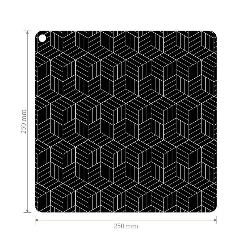 Tapis de protection en silicone pour plaque de cuisson à induction, résistant à la chaleur 7