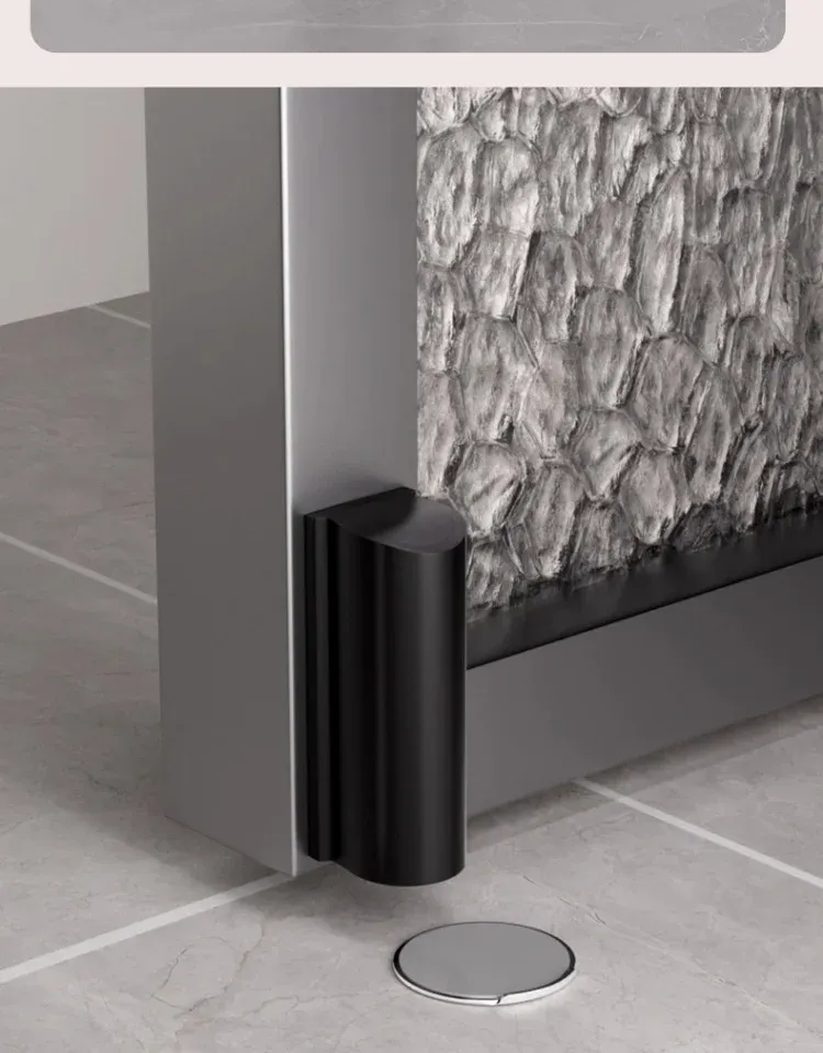 Butée de porte magnétique, vue rapprochée