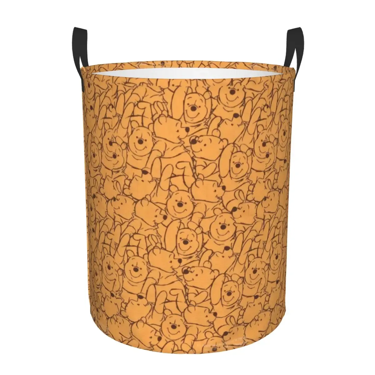 Panier à linge personnalisé Winnie l'Ourson, grand bac de rangement pliable pour vêtements, panier pour bébé 11