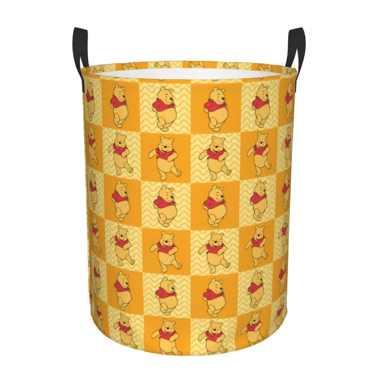 Panier à linge personnalisé Winnie l'Ourson, grand bac de rangement pliable pour vêtements, panier pour bébé 13