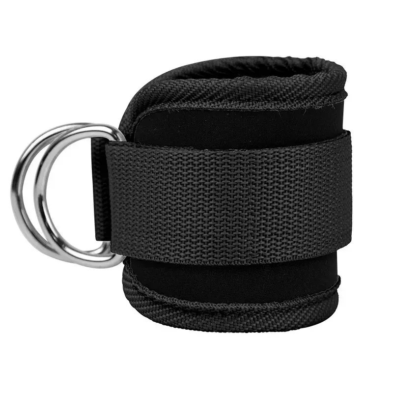 Sangles de cheville réglables avec anneau en D pour machine à câbles, attelle d'entraînement pour le fitness et la gymnastique 11