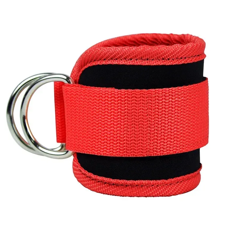 Sangles de cheville réglables avec anneau en D pour machine à câbles, attelle d'entraînement pour le fitness et la gymnastique 9