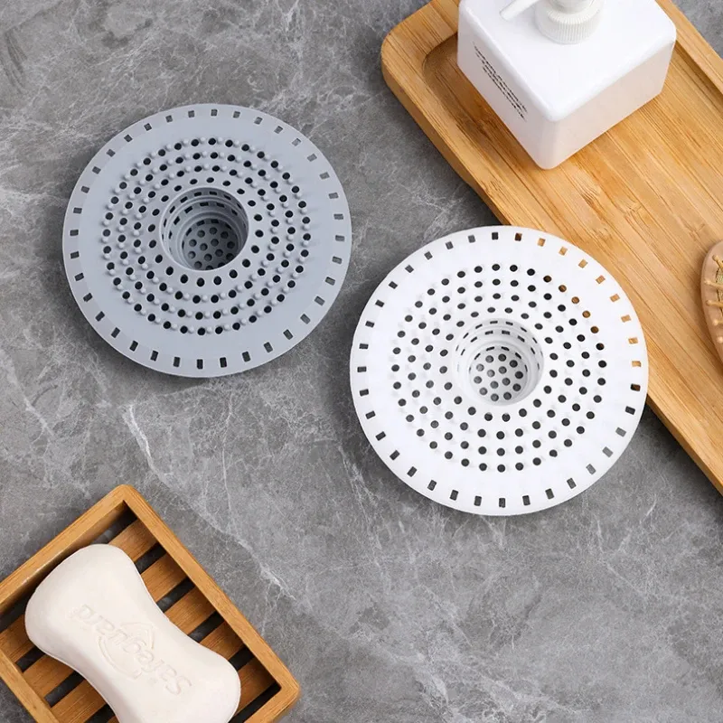 Filtre d'évier de cuisine, filtre de sol de douche domestique, filtre de vidange en silicone, passoire d'évier, collecteur de cheveux pour accessoires de salle de bain 2