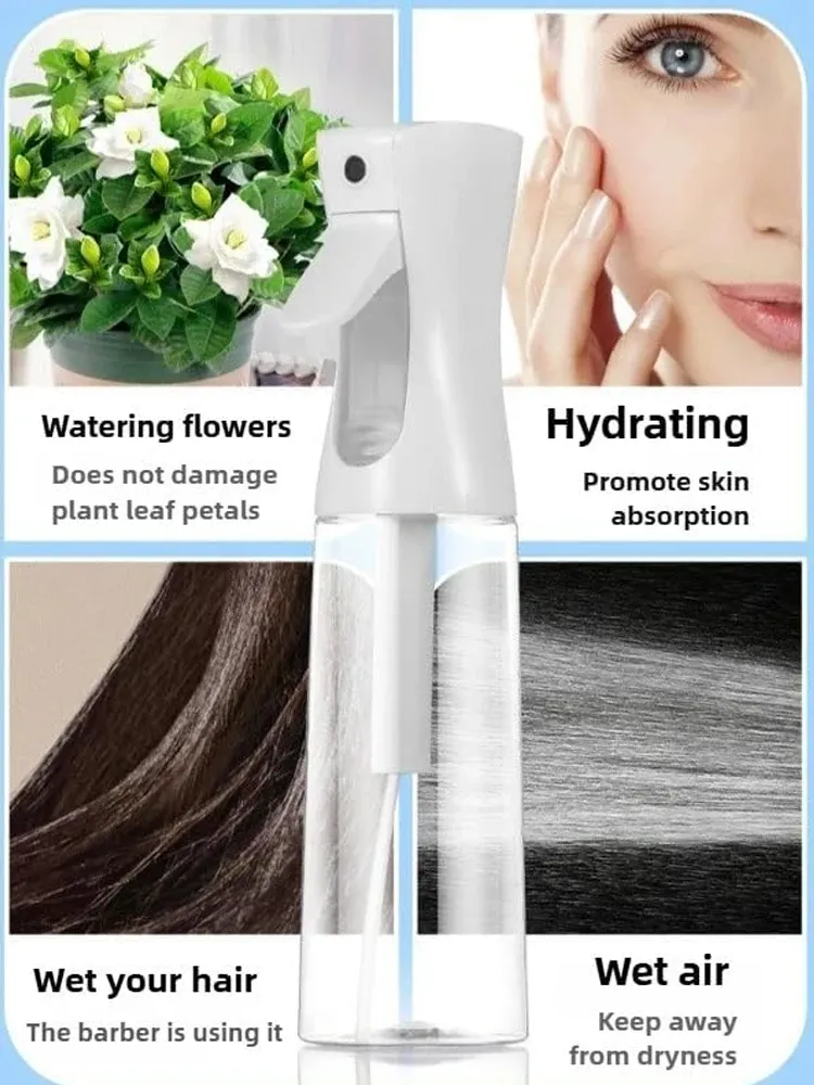 Flacon pulvérisateur haute pression en utilisation