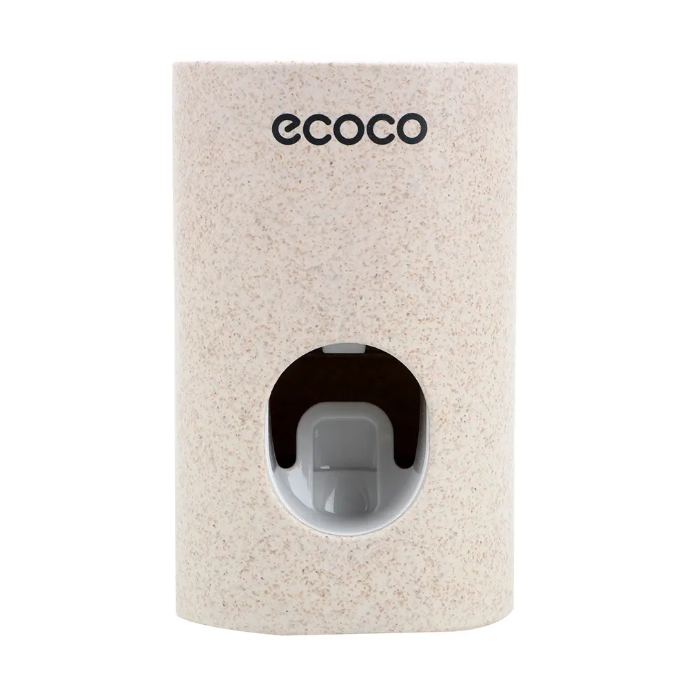 Distributeur de dentifrice en situation d'usage