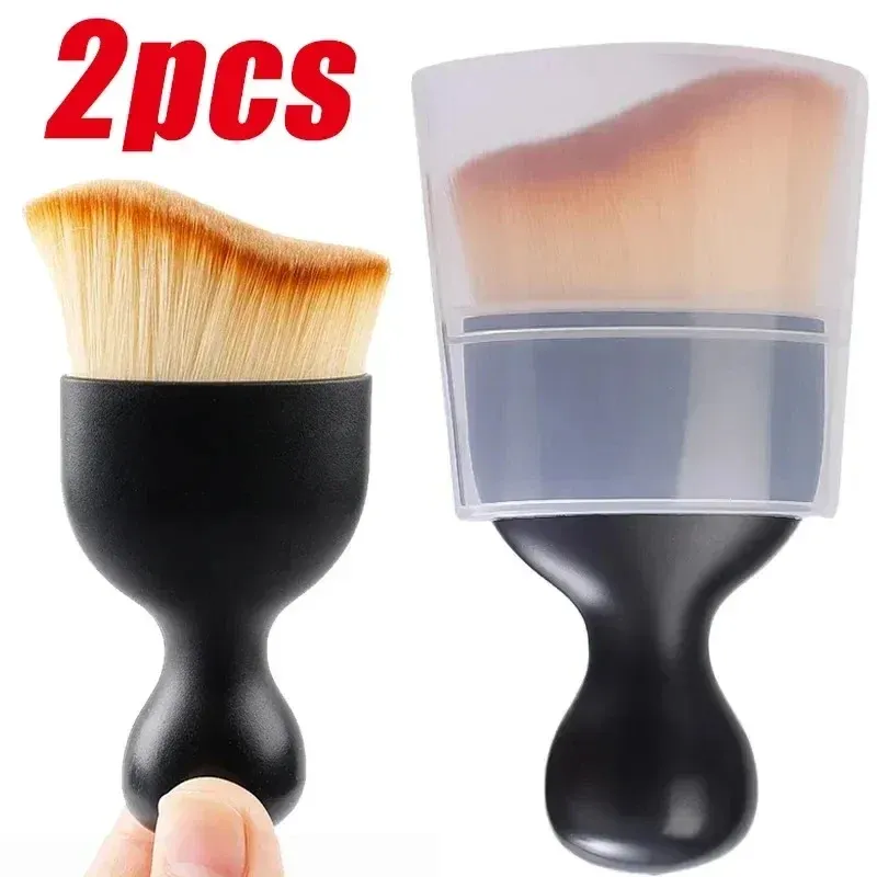 Brosse de nettoyage intérieur de voiture, brosse à grille de climatisation et d'évent en microfibre douce, outil de détail pour crevasses 2