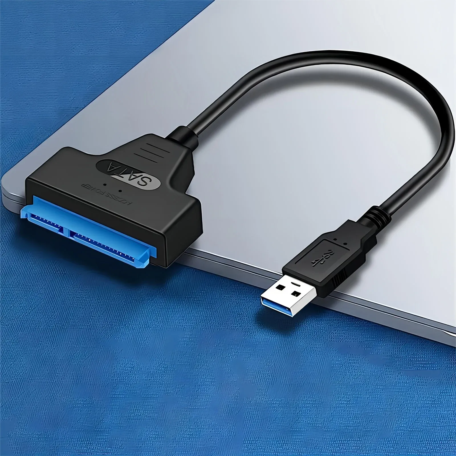 Câble adaptateur SATA vers USB, en situation