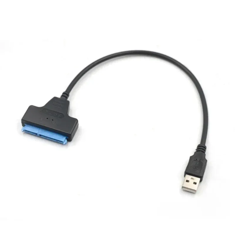 Câble adaptateur SATA vers USB 3.0 / 2.0 / Type-C pour disque dur HDD/SSD 2,5 pouces 9