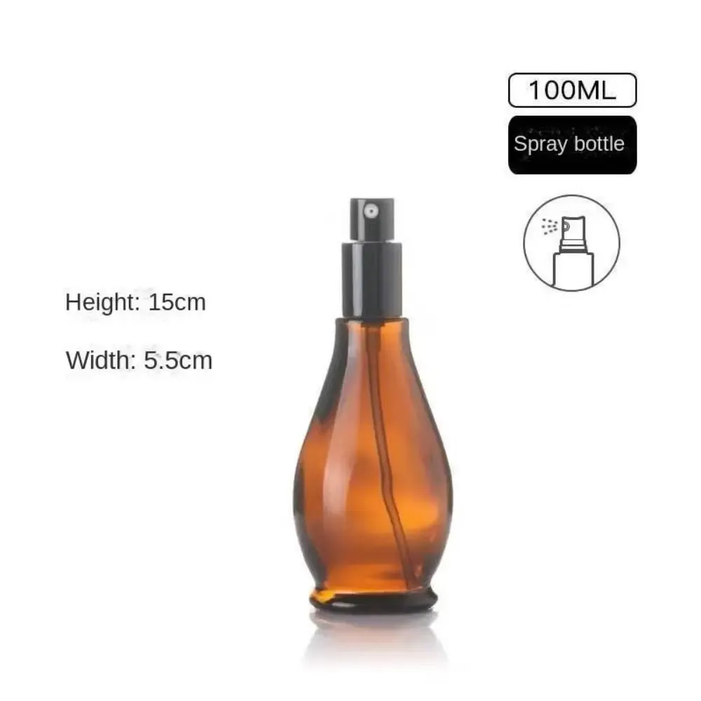 Bouteille de voyage rechargeable à pompe pour aromathérapie, flacon pulvérisateur vide avec compte-gouttes pour huiles essentielles 3