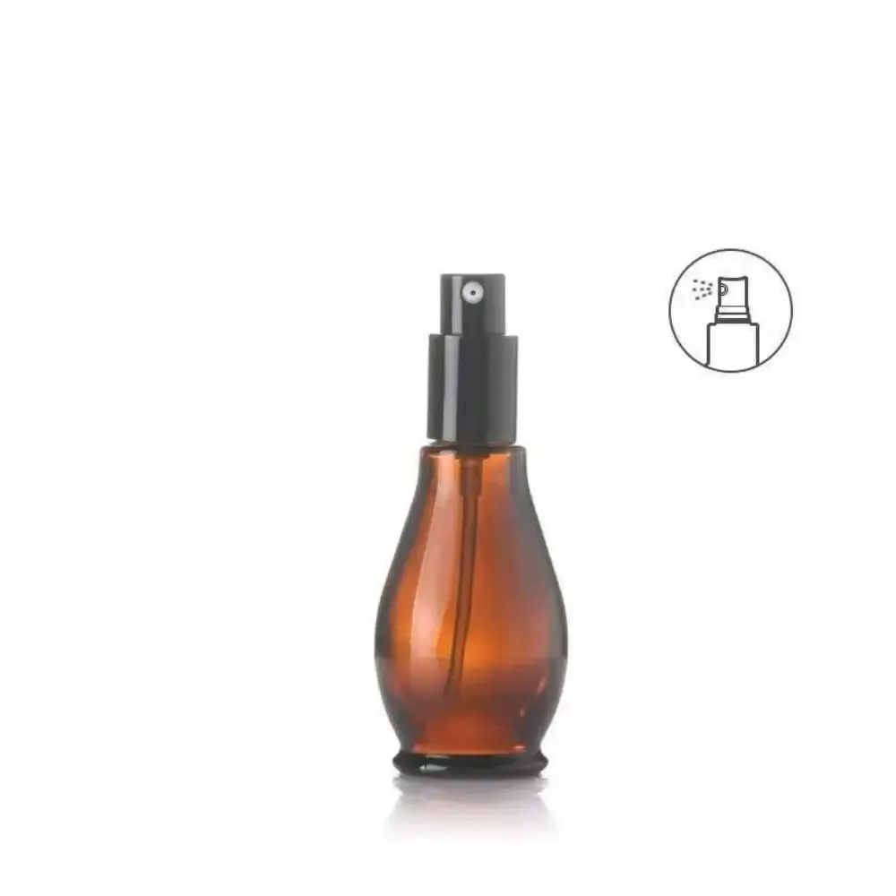 Bouteille de voyage rechargeable à pompe pour aromathérapie, flacon pulvérisateur vide avec compte-gouttes pour huiles essentielles 7