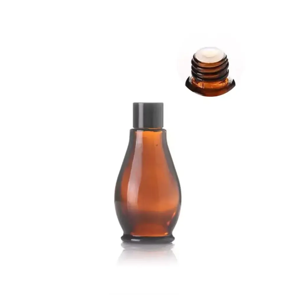 Bouteille de voyage rechargeable à pompe pour aromathérapie, flacon pulvérisateur vide avec compte-gouttes pour huiles essentielles 10