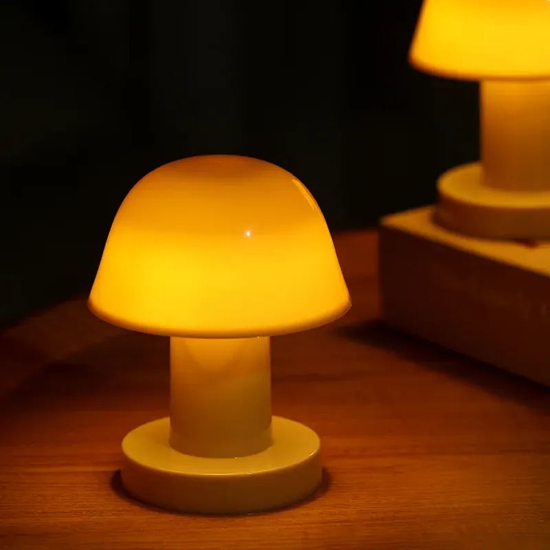 Lampe de nuit champignon rechargeable par USB 7