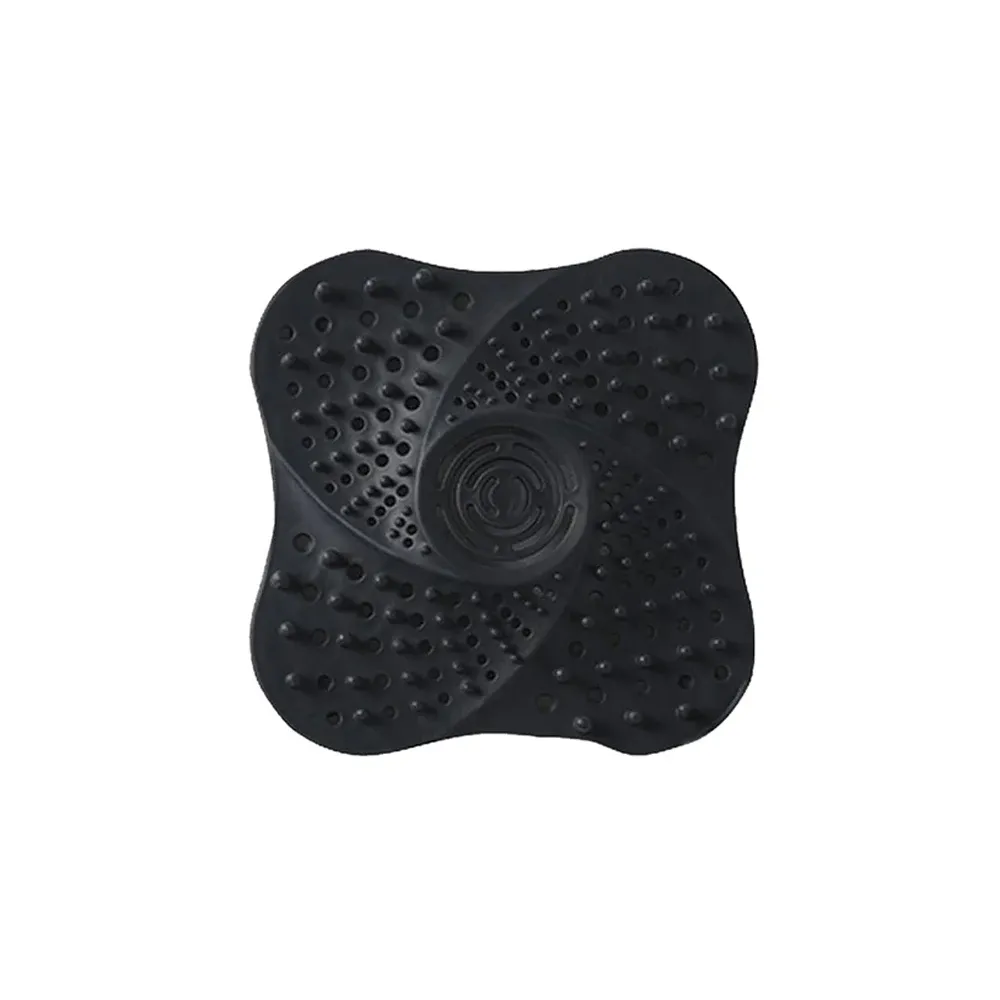 Capteur de cheveux anti-blocage pour douche, piège et couvercle de vidange de sol, filtre de crépine d'évier, accessoire de salle de bains et de cuisine, 1 pièce 8